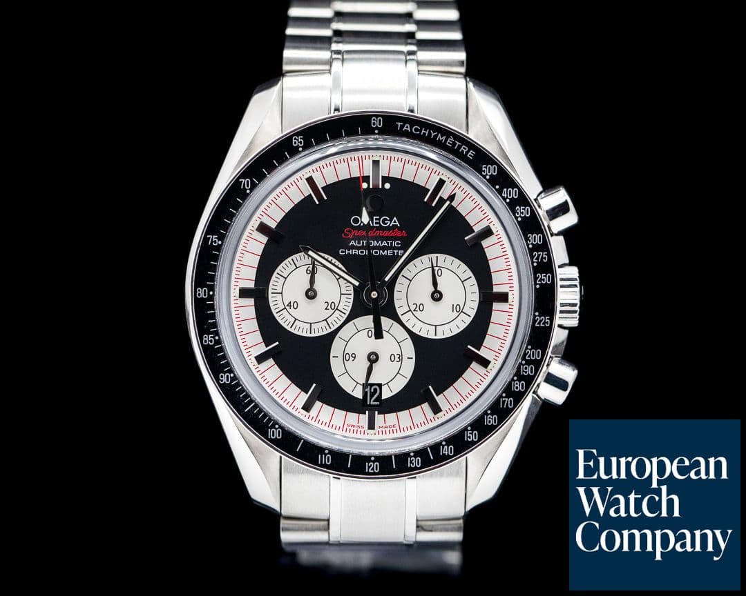 Image of Omega Speedmaster Michael Schumacher "The Legend" Black Dial