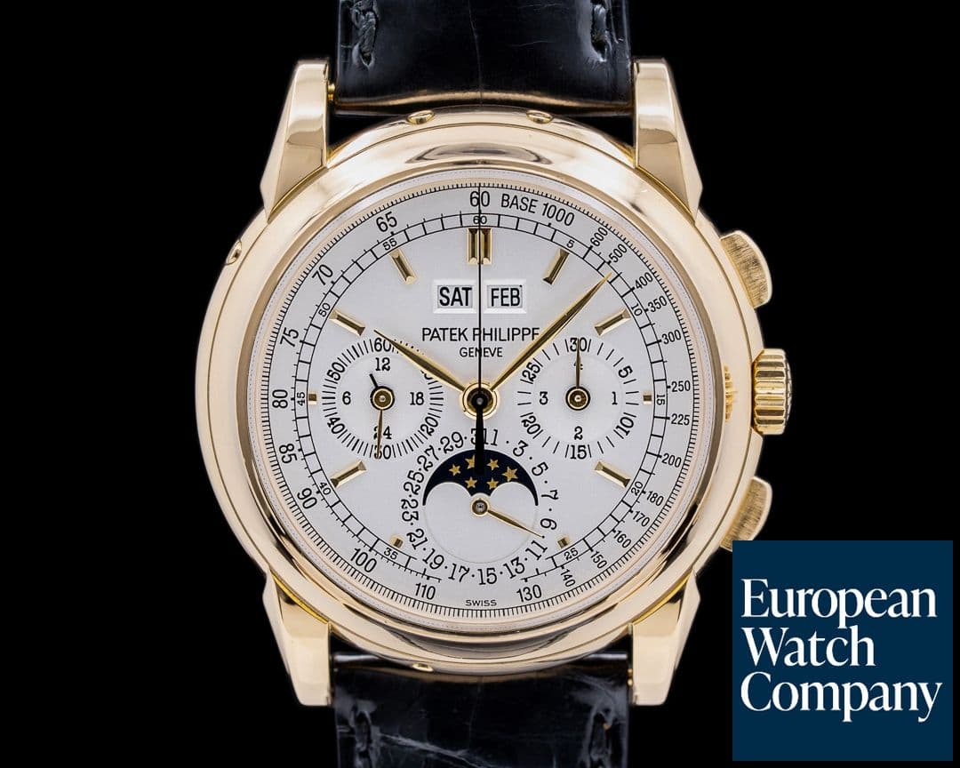 Image of Patek Philippe Perpetual Calendar 5970J Chronograph 18K Yellow Gold