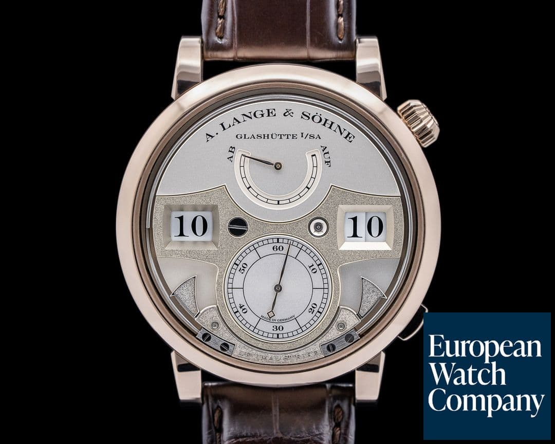 Image of A. Lange and Sohne Zeitwerk Decimal Strike 18K Honey Gold LIMITED EDITION