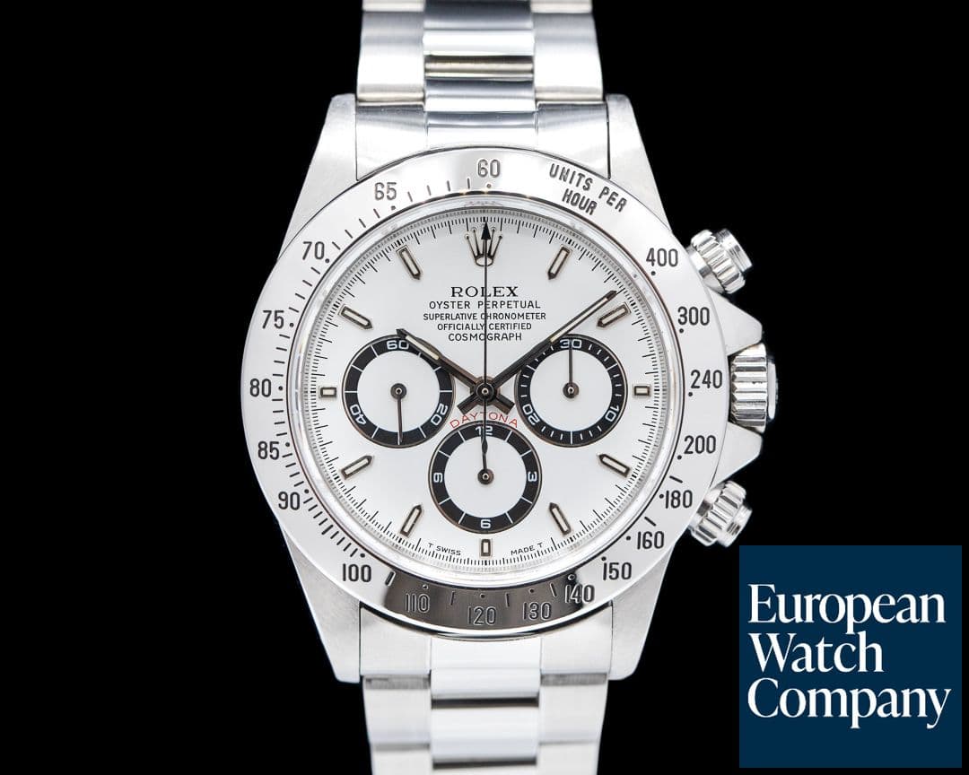 Image of Rolex Daytona 16520 Zenith Movement White Dial SS 1996 