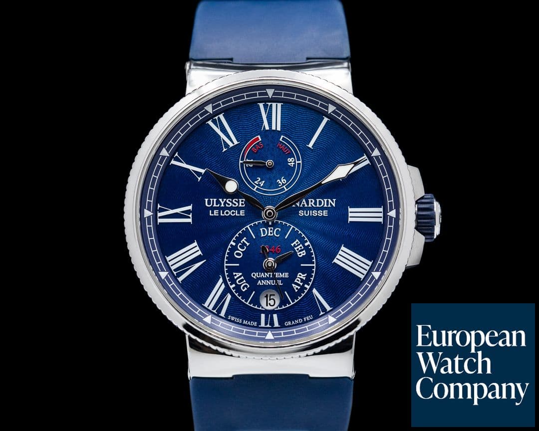 Image of Ulysse Nardin Marine Chronometer Quantieme Annual SS