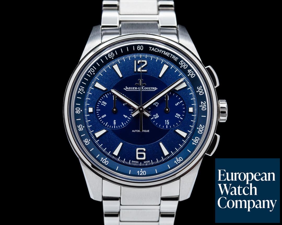Image of Jaeger LeCoultre Polaris Chronograph SS Blue Dial