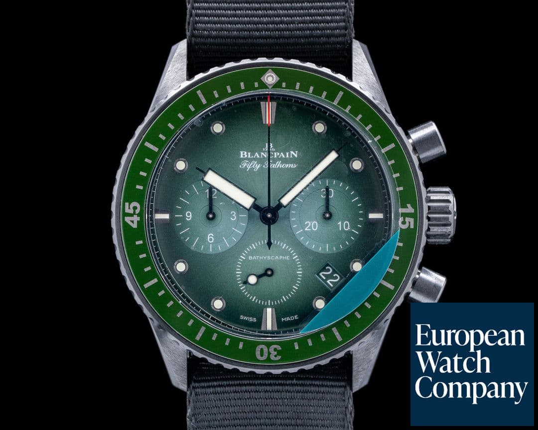 Image of Blancpain Fifty Fathoms Bathyscaphe Flyback Chronograph Ceramic