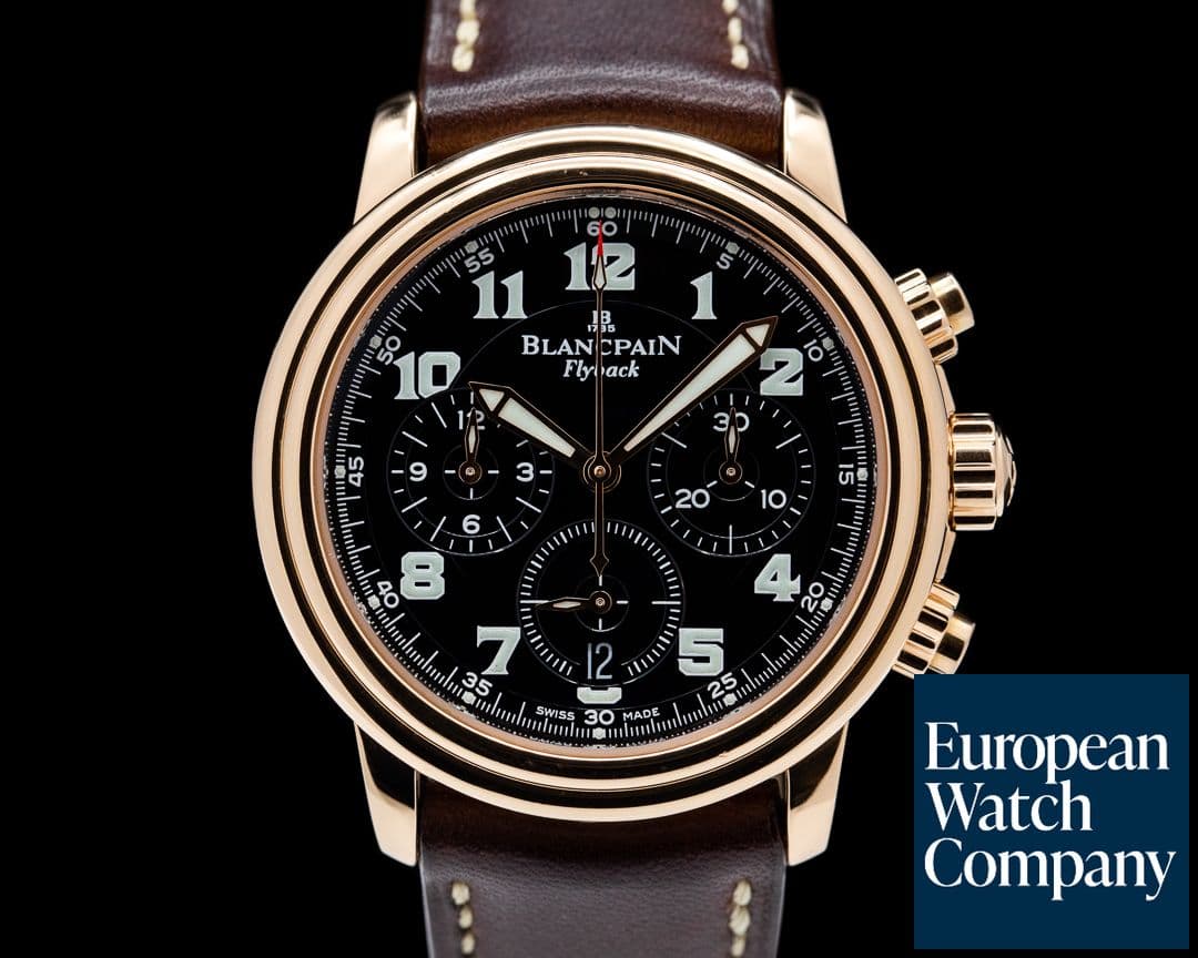 Image of Blancpain Flyback Chronograph Limited Edition 18K Rose Gold 38mm