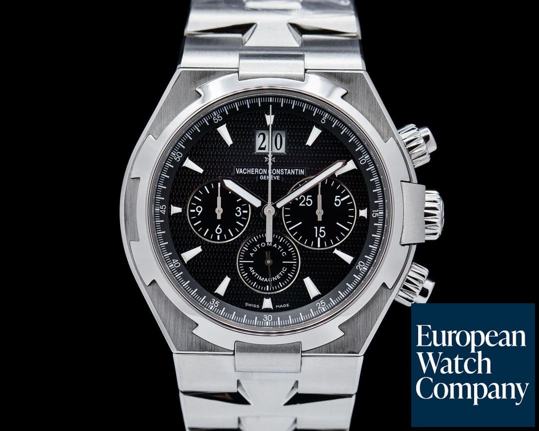 Image of Vacheron Constantin Overseas 49150/B01A Chronograph Black Dial SS