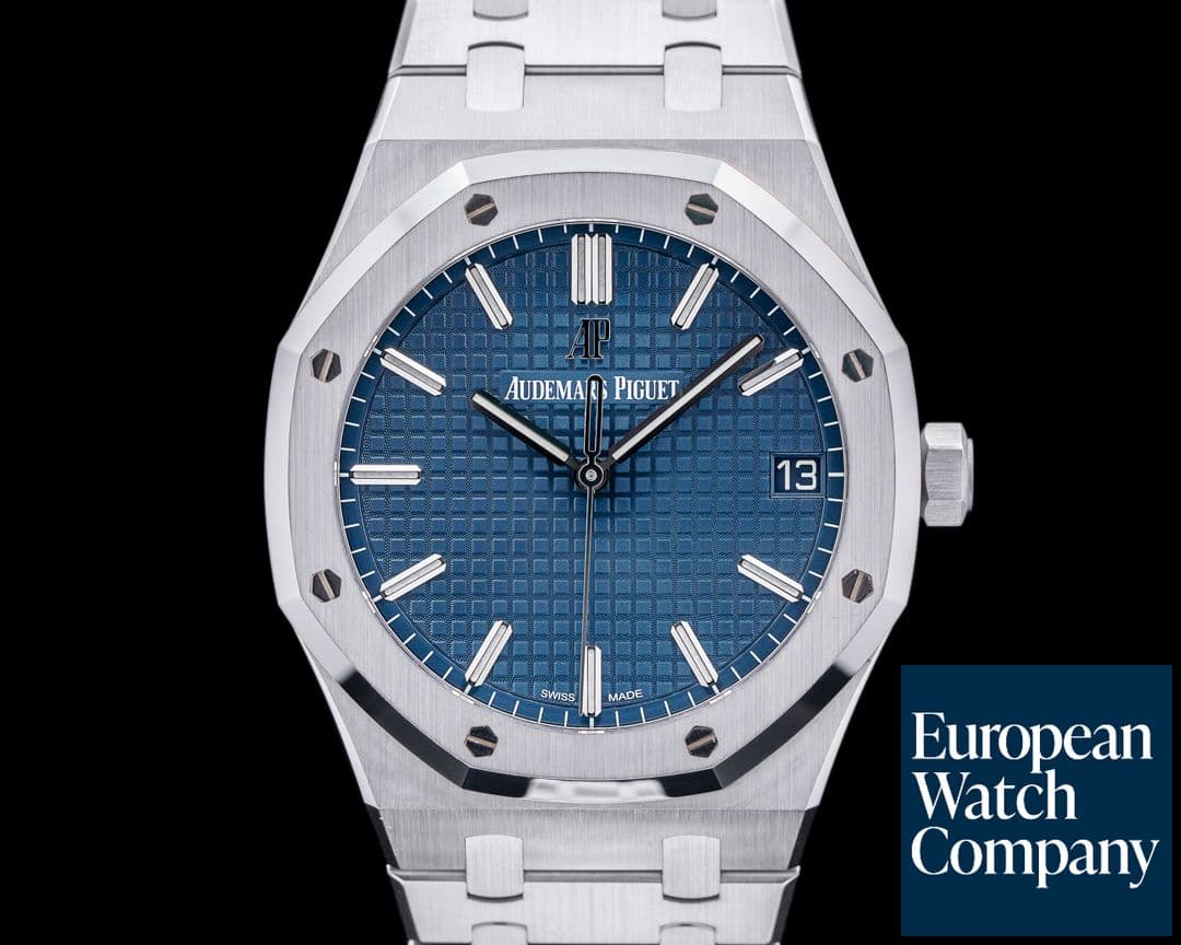 Image of Audemars Piguet Royal Oak Blue Dial 15500ST