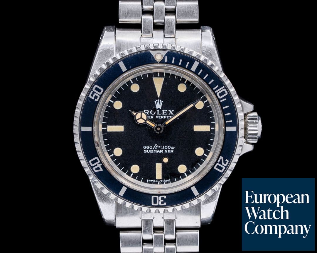 Image of Rolex Vintage 5513 Submariner Circa 1973 USA Jubilee