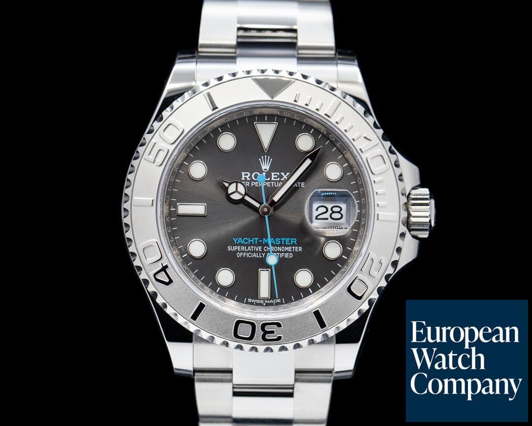 Image of Rolex Yacht Master SS Rhodium Dial / Platinum Bezel
