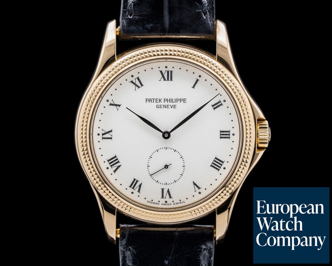 Image of Patek Philippe Calatrava 5115 Enamel Dial 18K Yellow Gold