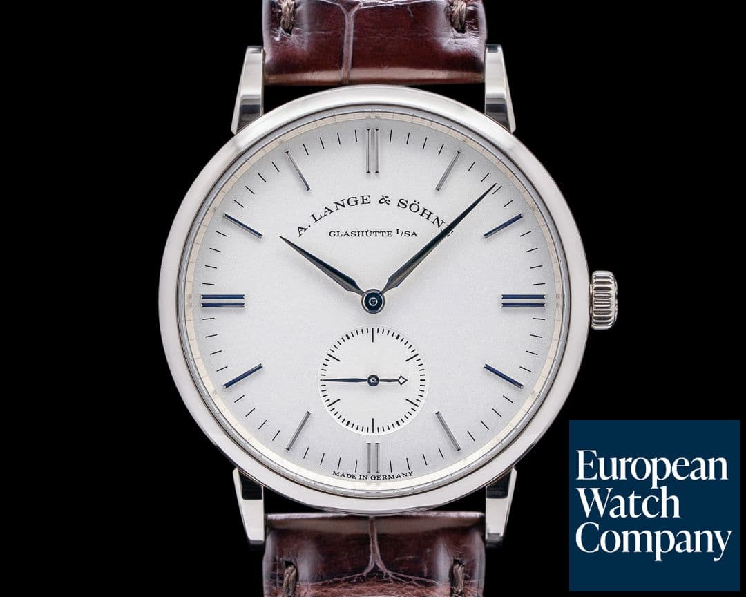 Image of A. Lange and Sohne Saxonia 219.026 Manual Wind 18K White Gold 2023