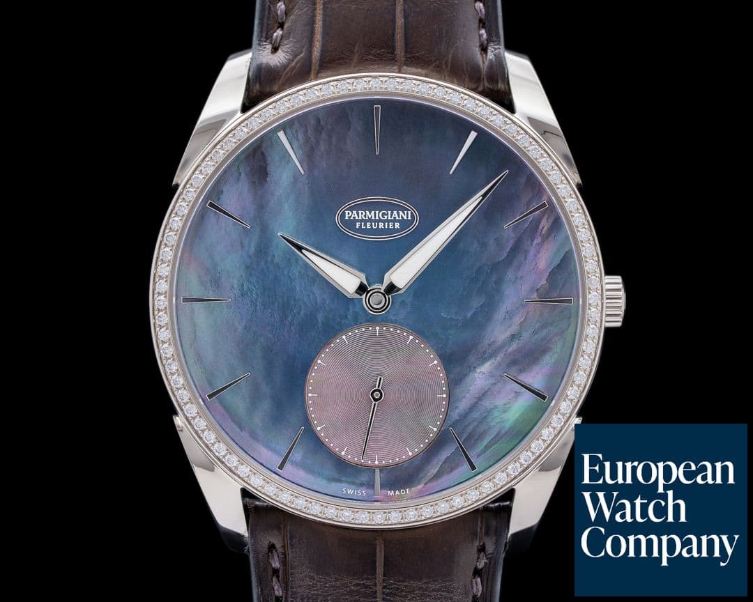 Image of Parmigiani Tonda 1950 MOP Dial Diamond Bezel 
