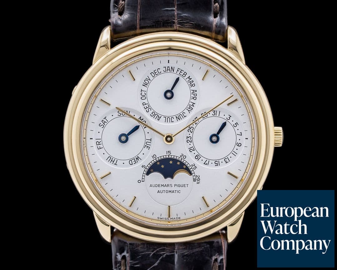 Image of Audemars Piguet Quantieme Perpetual Calendar 18K Yellow Gold FULL SET