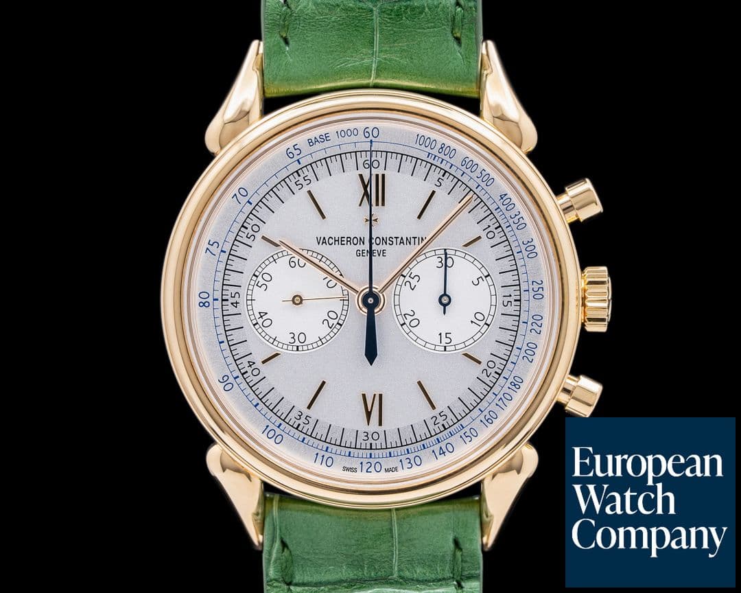 Image of Vacheron Constantin Les Historiques 1955 Cornes de Vache 18k Rose Gold