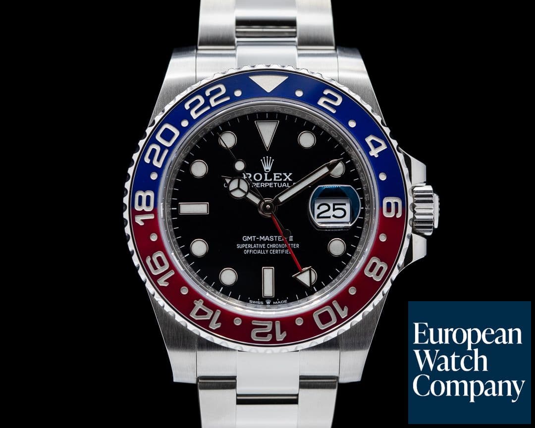 Image of Rolex GMT Master II Ceramic 126710BLRO "Pepsi" SS / Oyster 2021