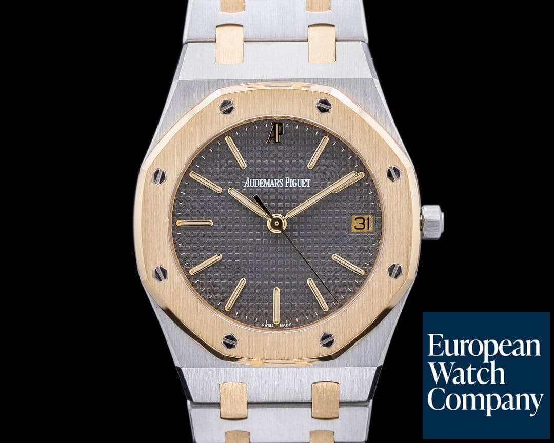 Image of Audemars Piguet Royal Oak Grey Dial SS / YG