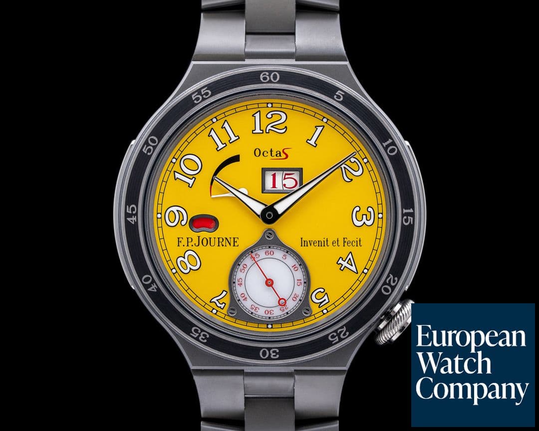 Image of F. P. Journe Octa Sport ARS Titanium Yellow Dial 