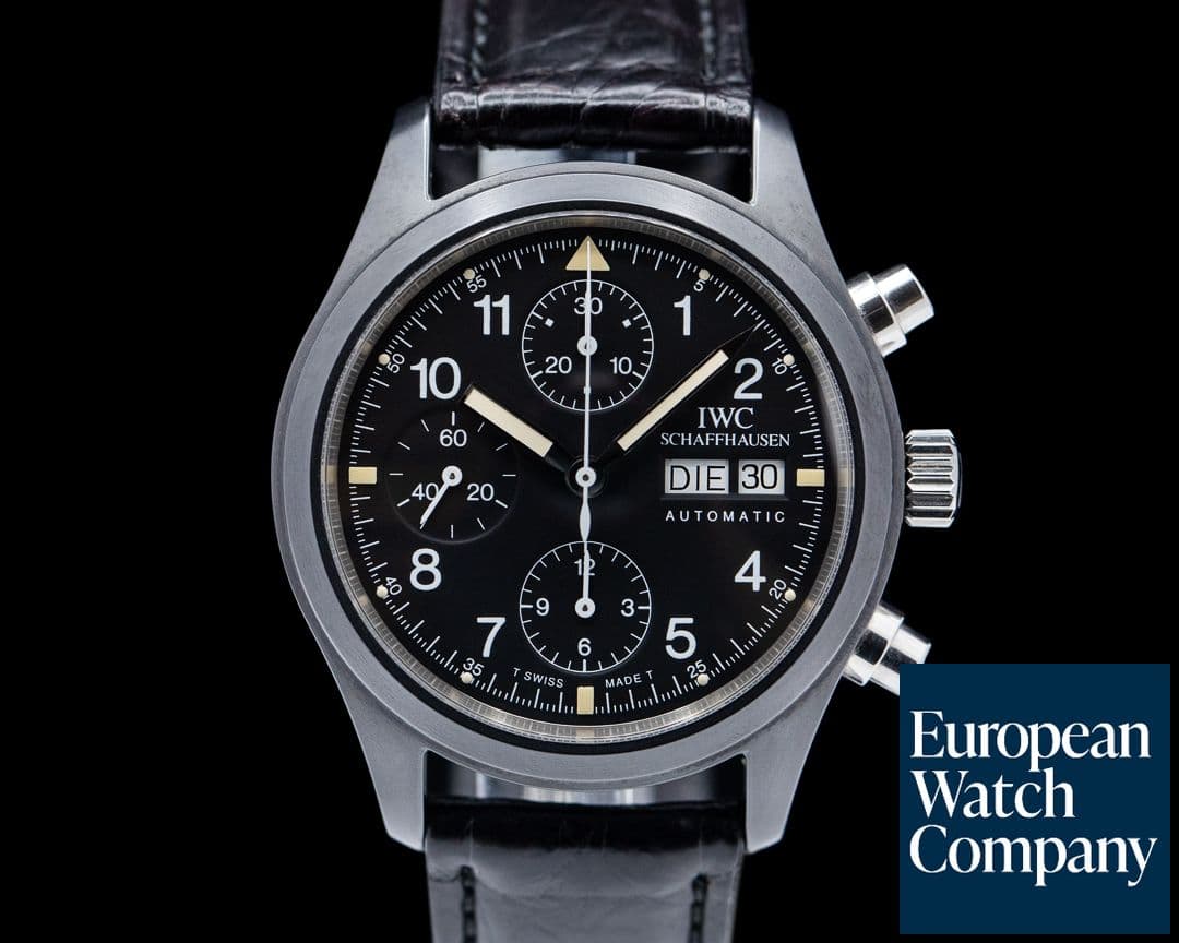 Image of IWC Flieger Pilot Chronograph Ceramic FULL KIT!