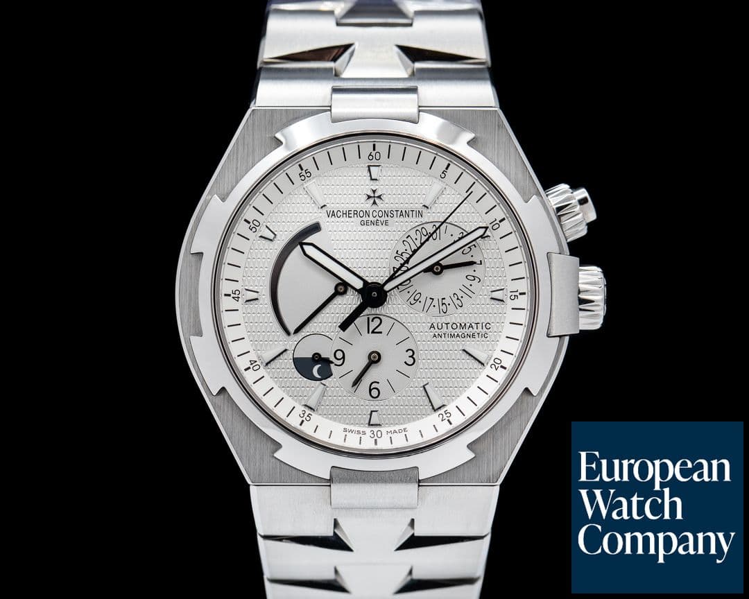 Image of Vacheron Constantin Overseas Dual Time Silver Dial / Bracelet FULL SET