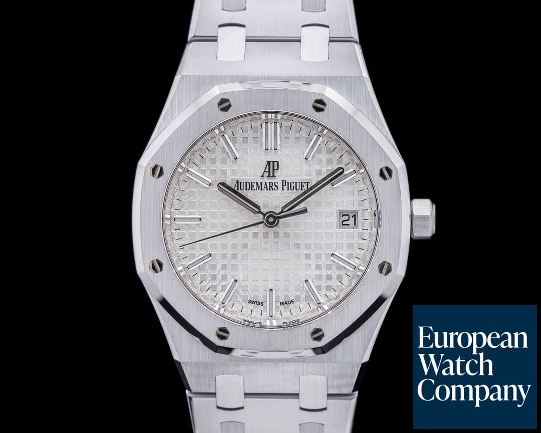 Image of Audemars Piguet Royal Oak 77350ST White Dial SS 34MM 