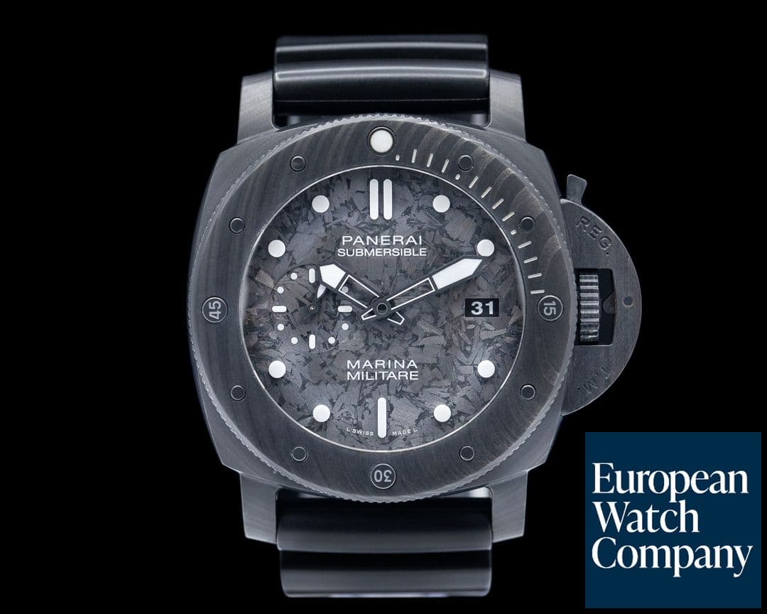 Image of Panerai Submersible Marine Militare PAM00979 Carbotech 47mm 3 Days Automatic 