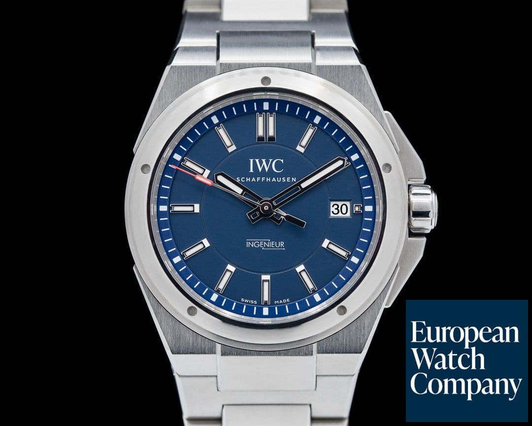 Image of IWC Ingenieur Laureus Blue Dial Limited SS