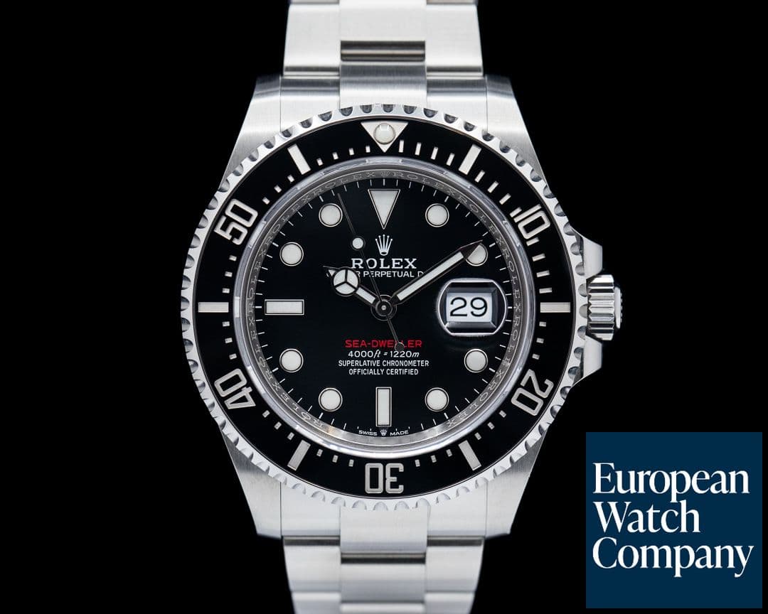 Image of Rolex Sea Dweller 126600 RED 43MM SS