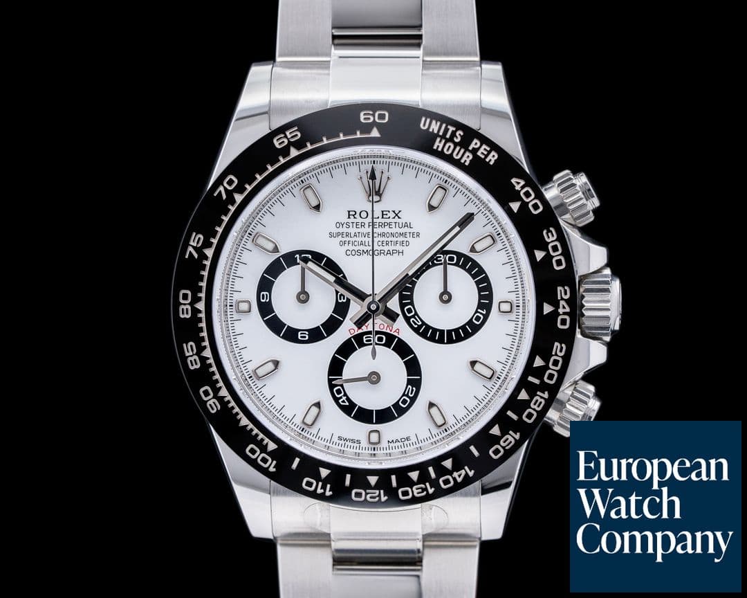 Image of Rolex Daytona 116500LN Ceramic Bezel SS / White Dial Stickered