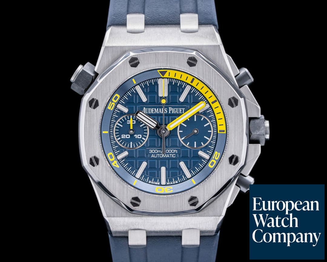 Image of Audemars Piguet Royal Oak Offshore Diver Chronograph Blue Dial