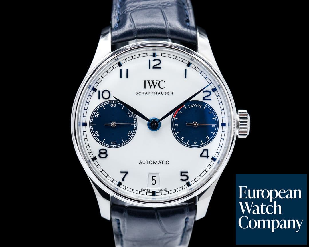 Image of IWC Portugieser 7 Day Automatic SS Silver Dial