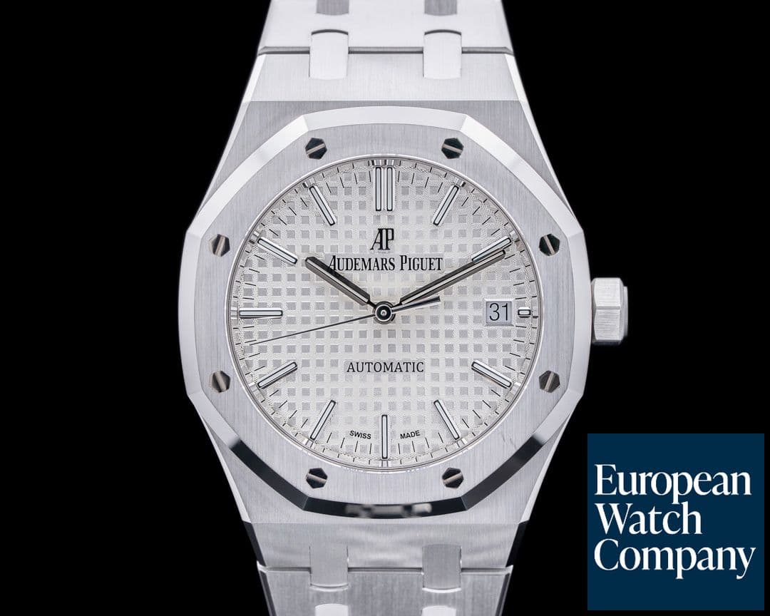 Image of Audemars Piguet Royal Oak 15450ST White Dial SS 37MM 