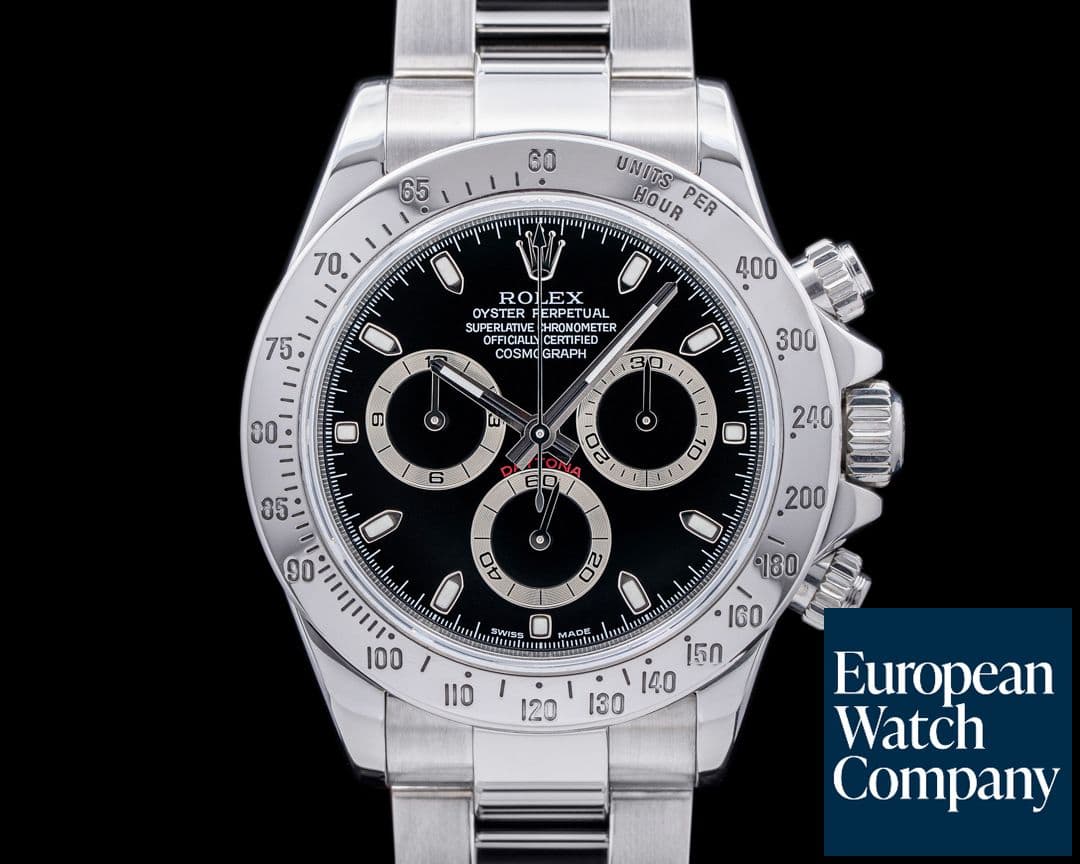 Image of Rolex Daytona 116520 Black Dial Full Set SERVICED