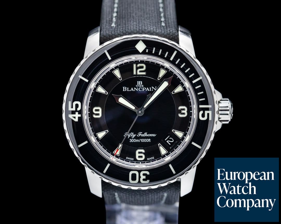 Image of Blancpain Fifty Fathoms Automatic SS / Kevlar