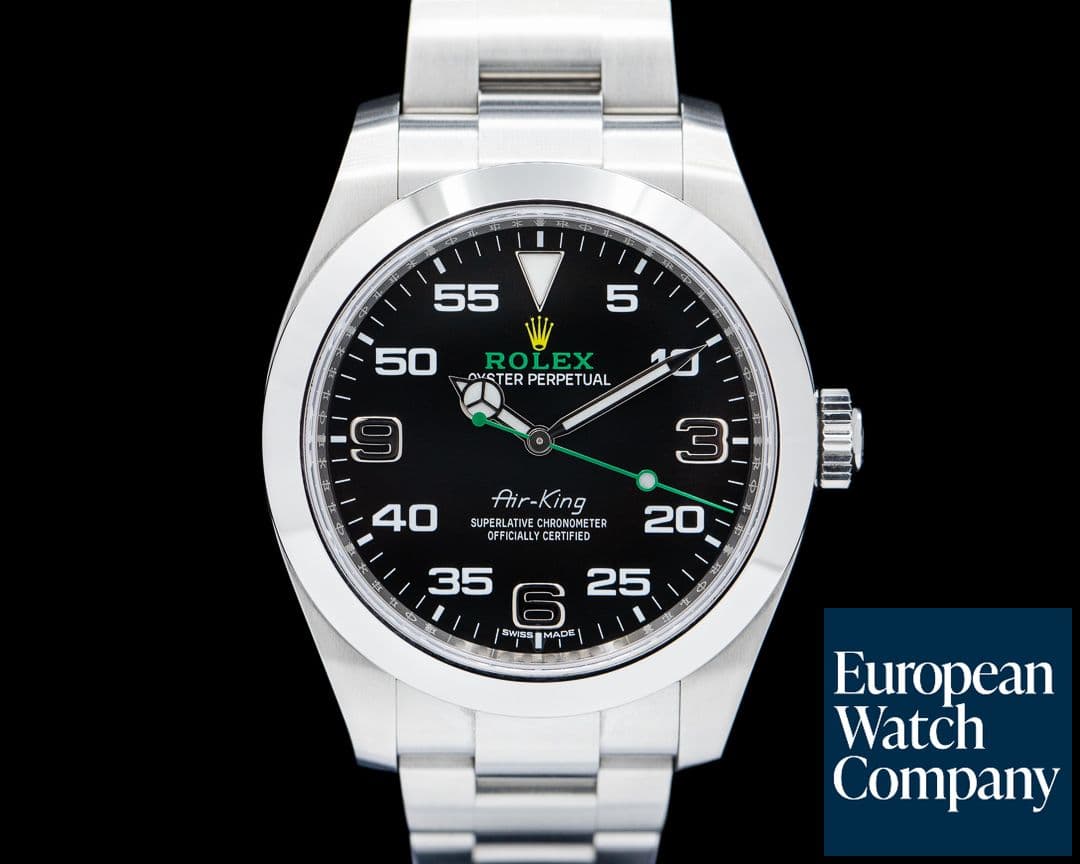 Image of Rolex Air King 116900 Black Dial SS