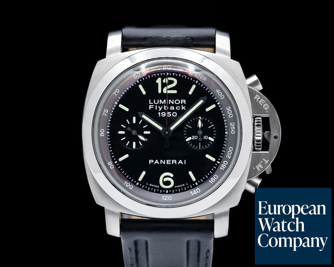 Image of Panerai Luminor Flyback Chronograph 1950 SS