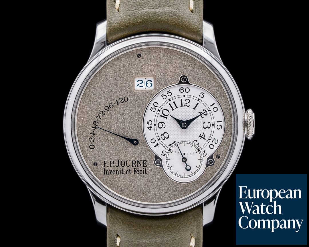 Image of F. P. Journe Octa Reserve De Marche Platinum BRASS MOVEMENT 38MM