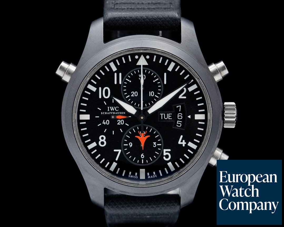 Image of IWC Top Gun Ceramic Split-Second Rattapante 