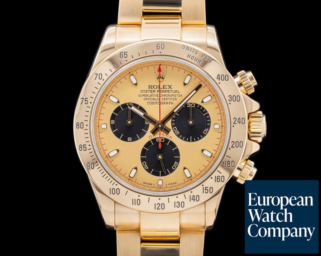 Image of Rolex Daytona 116528 18K Yellow Gold "PAUL NEWMAN" Dial 