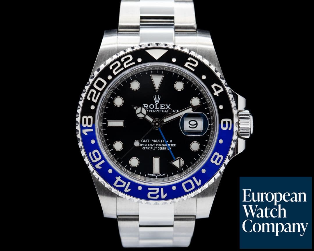 Image of Rolex GMT Master II 116710 Ceramic Batman SS