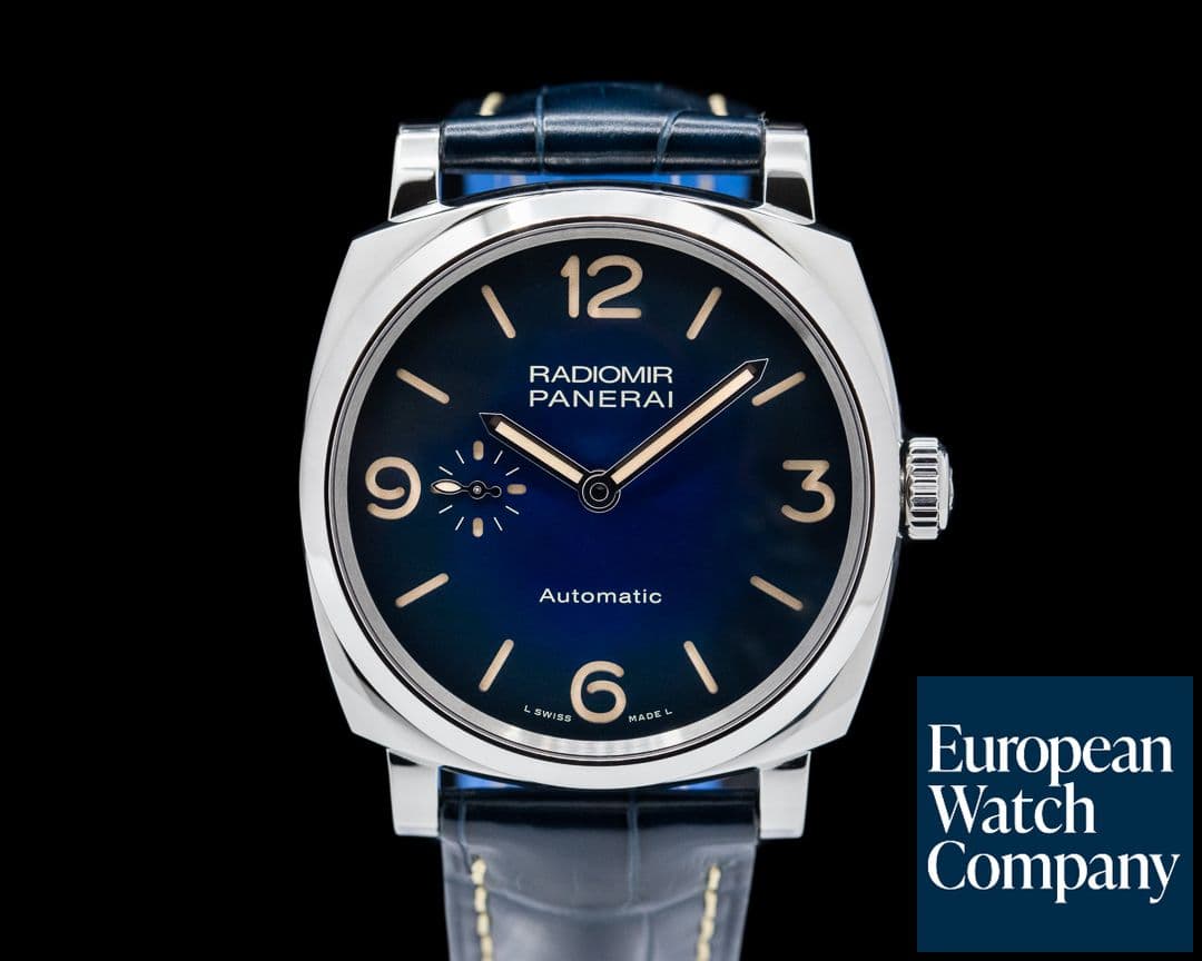 Image of Panerai Radiomir Automatic Blue Fume Dial 42MM