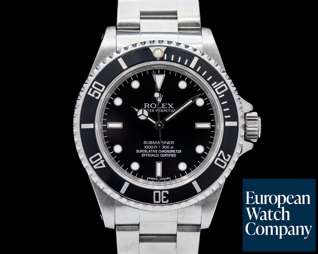 Image of Rolex Submariner No Date SS 4 Liner