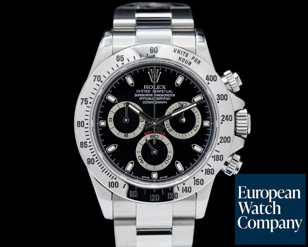 Image of Rolex Daytona 116520 Black Dial SS