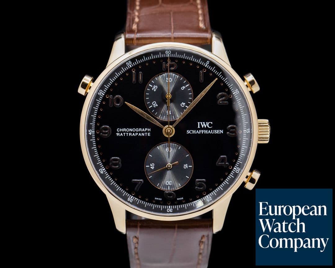 Image of IWC Portuguese Chronograph Split Second 18K Rose Gold