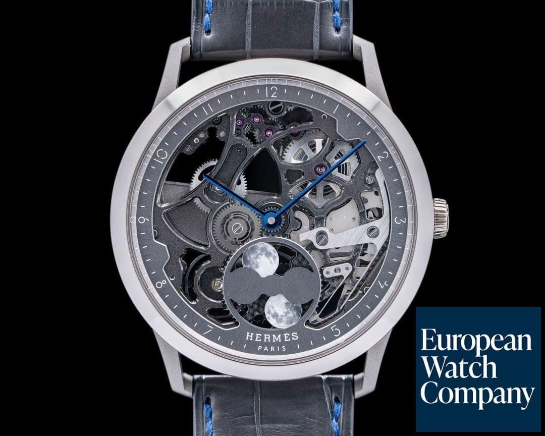 Image of Hermes Slim d'Hermes Squelette Lune