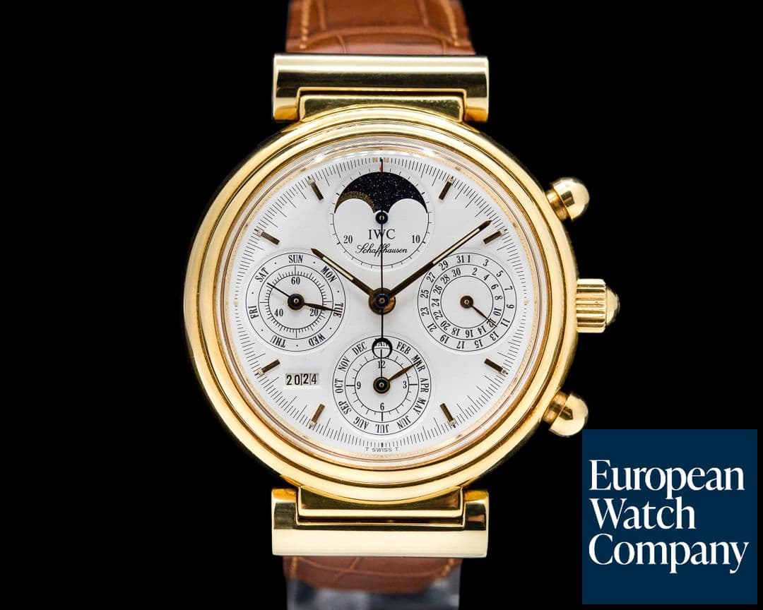 Image of IWC Da Vinci Perpetual Calendar Chronograph 18K YG FULL SET