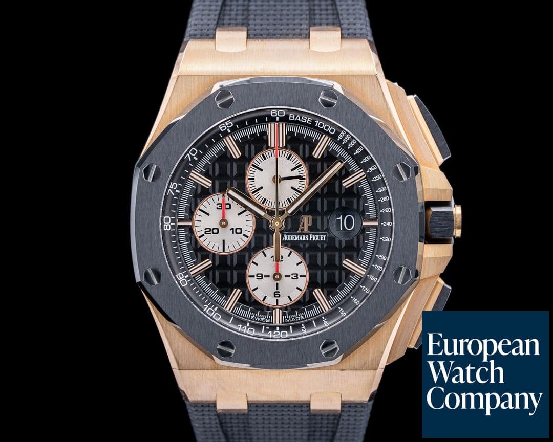 Image of Audemars Piguet Royal Oak Offshore Chronograph 18K Rose Gold 