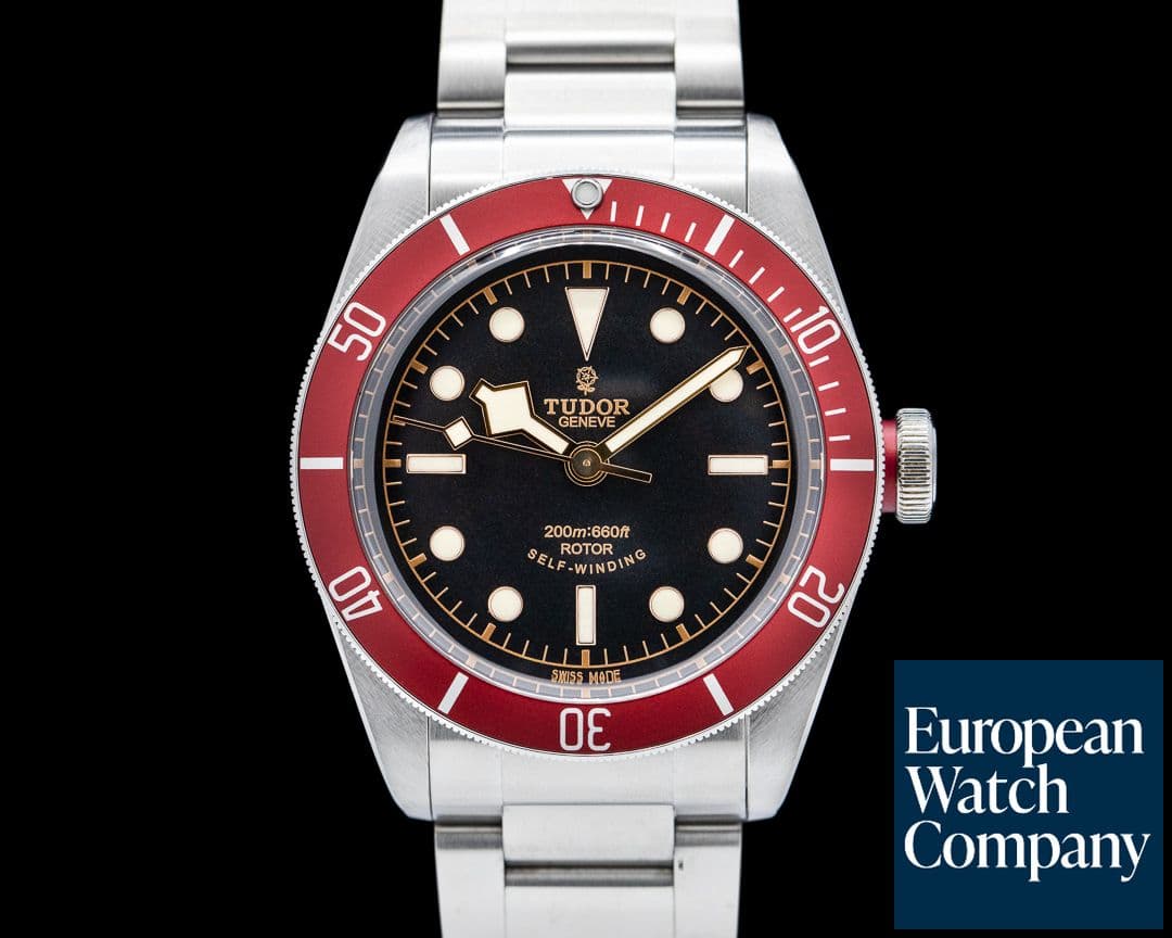 Image of Tudor Tudor Heritage Black Bay Red SS / Bracelet