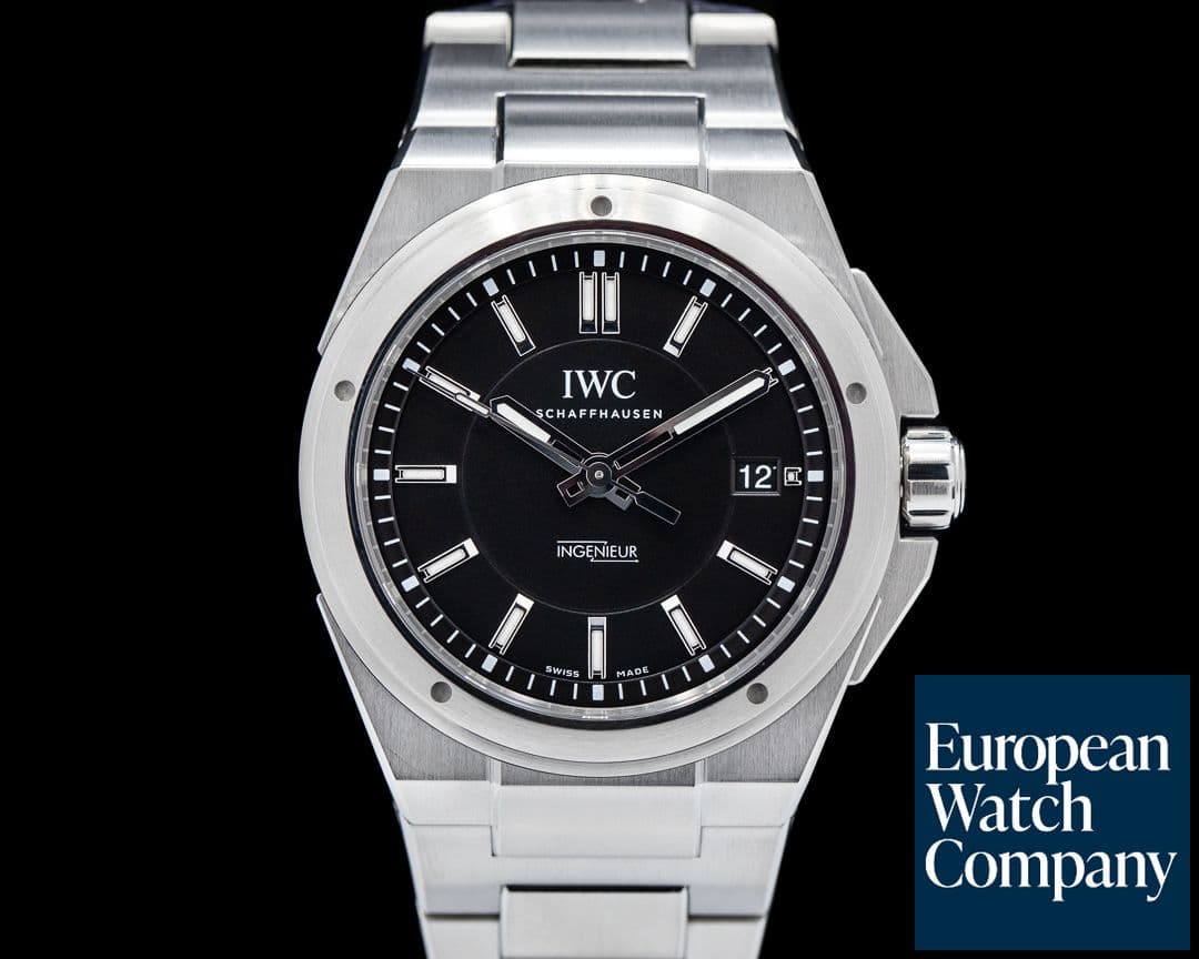 Image of IWC Ingenieur Black Dial SS / SS