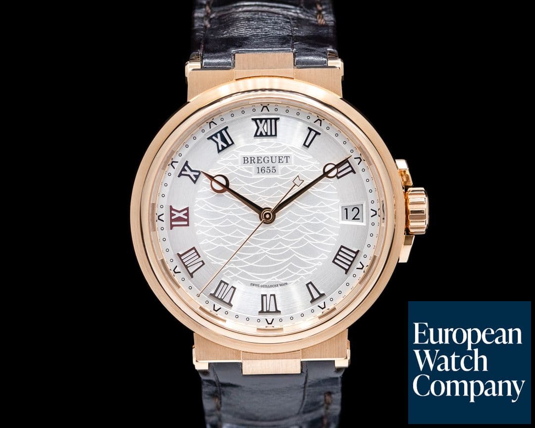 Image of Breguet Marine Automatic 5517 Rose Gold / Strap 40MM 2023