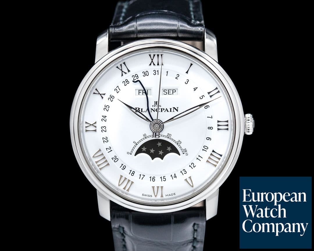 Image of Blancpain Villeret Moonphase Complete Calendar 40MM 2022