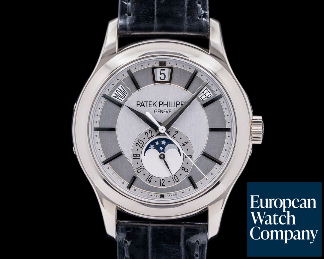 Image of Patek Philippe Annual Calendar 5205G Silver Dial 18K
